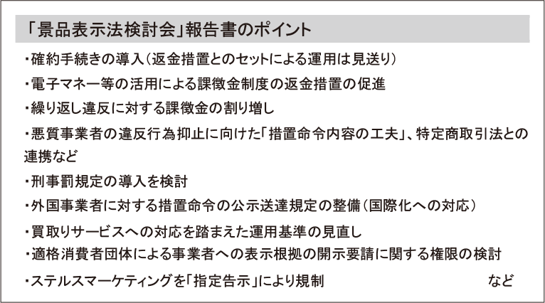 消費者庁、景表法違反の抑止力強化へ―確約手続など法改正を検討へ 